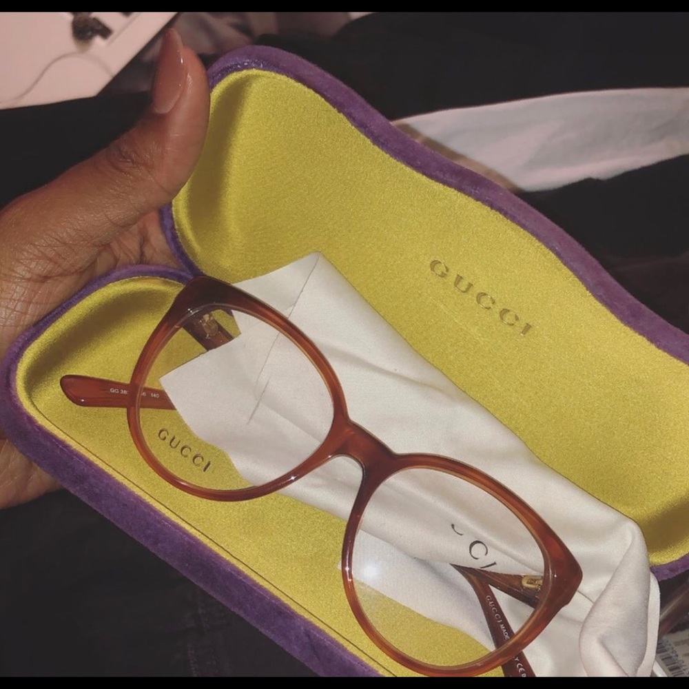 Gucci Clear Frames
